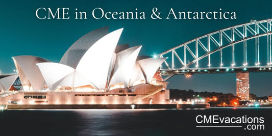 Sydney Opera House and Harbour Bridge at night, Sydney, Australia