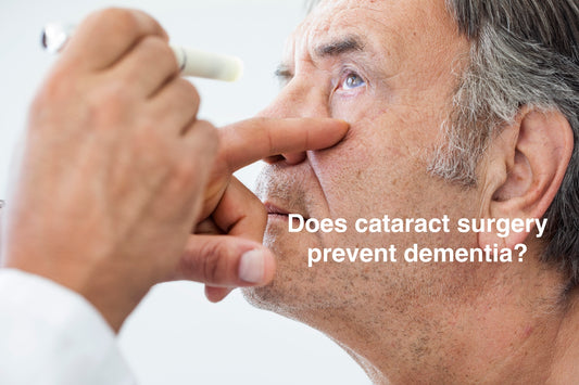 Does cataract surgery prevent cognitive decline and dementia?