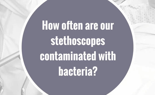 How often are our stethoscopes contaminated?