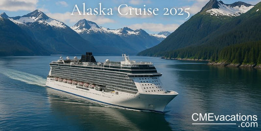 Alaska cruise snowcapped-mountains scenic-channel 2025