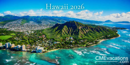 Hawaii Diamond Head aerial coastline view turquoise ocean 2026